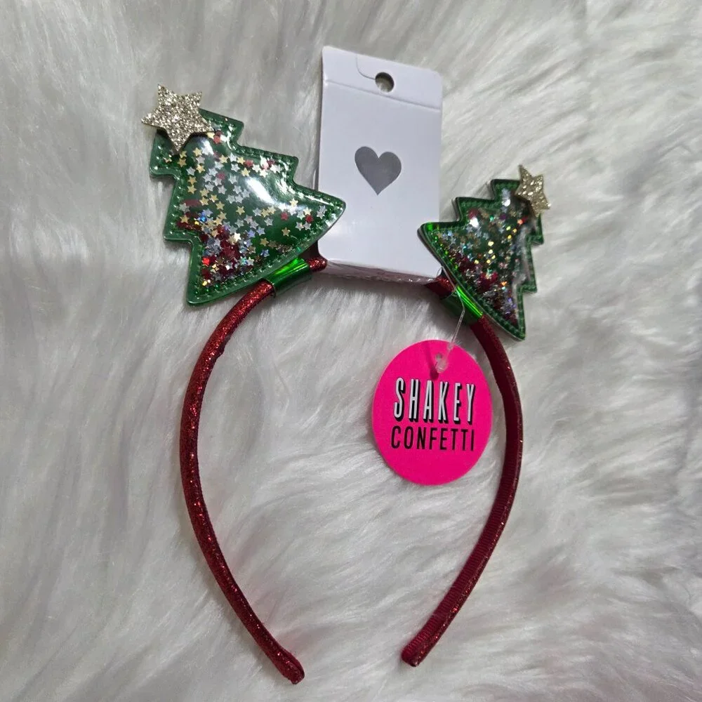 The Children's Place Puffy Christmas Tree Headband